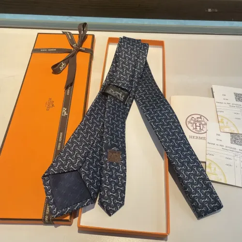 Replica Hermes Necktie For Men #1451483 $34.00 USD for Wholesale