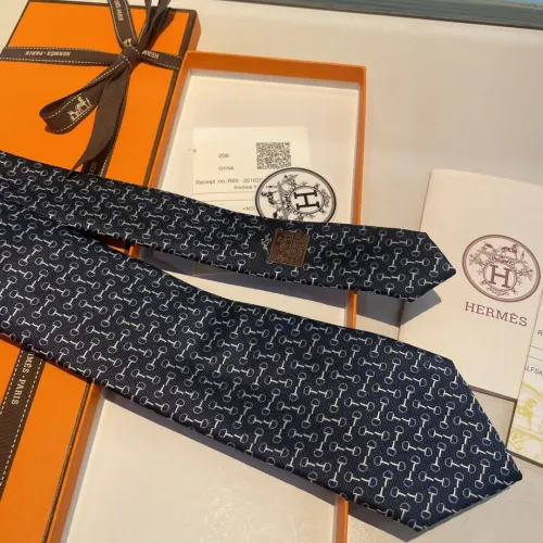 Replica Hermes Necktie For Men #1451483 $34.00 USD for Wholesale