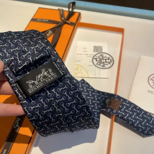 Replica Hermes Necktie For Men #1451483 $34.00 USD for Wholesale