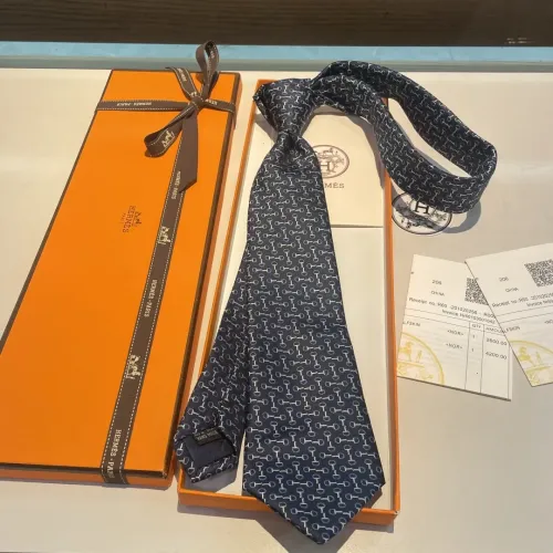 Replica Hermes Necktie For Men #1451483 $34.00 USD for Wholesale