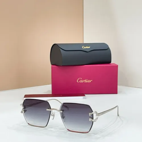 Wholesale Cartier AAA Quality Sunglassess #1451528 $60.00 USD, Wholesale Quality Replica Cartier AAA Quality Sunglassess
