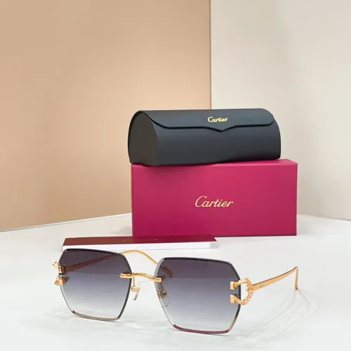 Wholesale Cartier AAA Quality Sunglassess #1451529 $60.00 USD, Wholesale Quality Replica Cartier AAA Quality Sunglassess