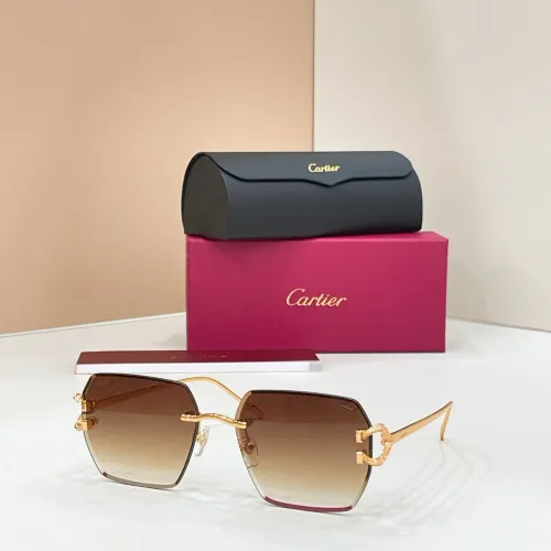 Wholesale Cartier AAA Quality Sunglassess #1451530 $60.00 USD, Wholesale Quality Replica Cartier AAA Quality Sunglassess