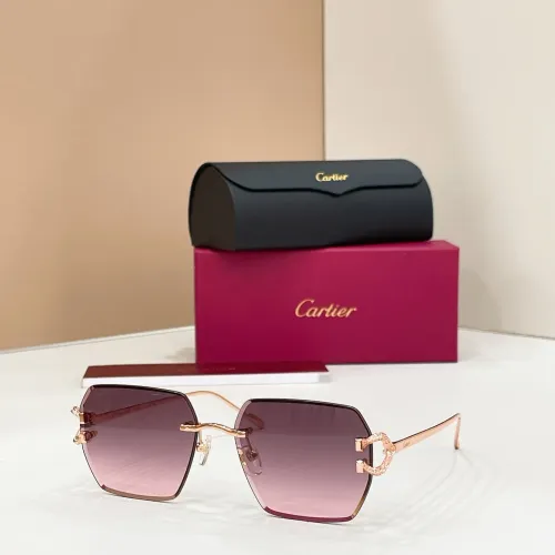 Wholesale Cartier AAA Quality Sunglassess #1451533 $60.00 USD, Wholesale Quality Replica Cartier AAA Quality Sunglassess