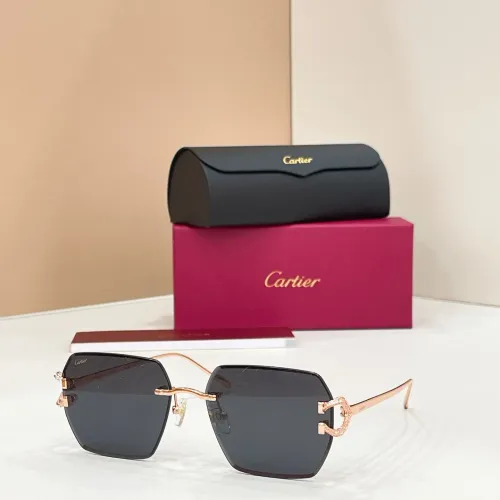 Wholesale Cartier AAA Quality Sunglassess #1451537 $60.00 USD, Wholesale Quality Replica Cartier AAA Quality Sunglassess