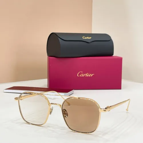 Wholesale Cartier AAA Quality Sunglassess #1451541 $80.00 USD, Wholesale Quality Replica Cartier AAA Quality Sunglassess