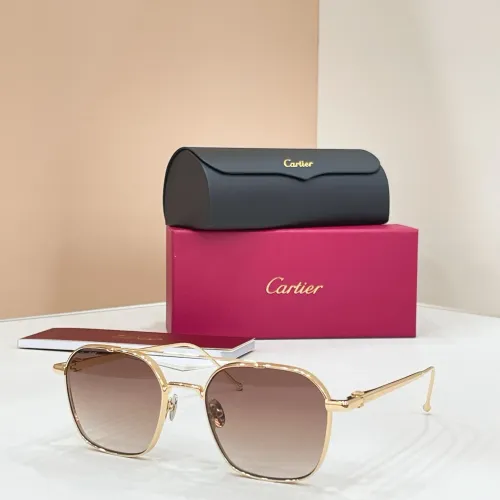 Wholesale Cartier AAA Quality Sunglassess #1451544 $72.00 USD, Wholesale Quality Replica Cartier AAA Quality Sunglassess