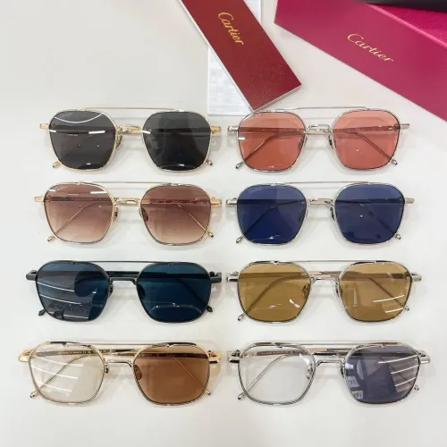 Replica Cartier AAA Quality Sunglassess #1451544 $72.00 USD for Wholesale