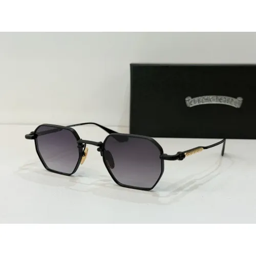 Wholesale Chrome Hearts AAA Quality Sunglasses #1451602 $82.00 USD, Wholesale Quality Replica Chrome Hearts AAA Quality Sunglasses