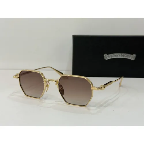 Wholesale Chrome Hearts AAA Quality Sunglasses #1451608 $82.00 USD, Wholesale Quality Replica Chrome Hearts AAA Quality Sunglasses