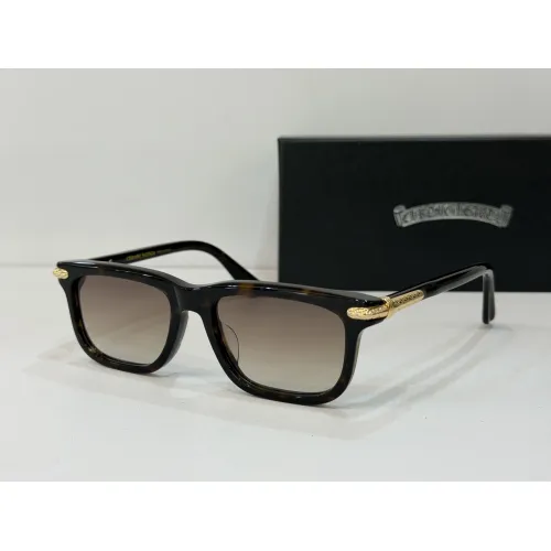 Wholesale Chrome Hearts AAA Quality Sunglasses #1451611 $82.00 USD, Wholesale Quality Replica Chrome Hearts AAA Quality Sunglasses