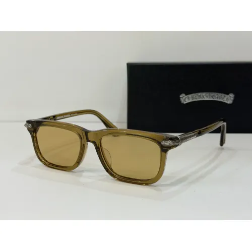 Wholesale Chrome Hearts AAA Quality Sunglasses #1451613 $82.00 USD, Wholesale Quality Replica Chrome Hearts AAA Quality Sunglasses