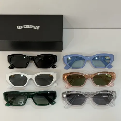 Replica Chrome Hearts AAA Quality Sunglasses #1451619 $82.00 USD for Wholesale
