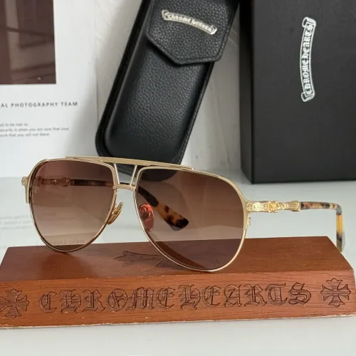 Wholesale Chrome Hearts AAA Quality Sunglasses #1451624 $76.00 USD, Wholesale Quality Replica Chrome Hearts AAA Quality Sunglasses
