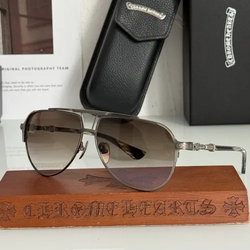 Wholesale Chrome Hearts AAA Quality Sunglasses #1451625 $76.00 USD, Wholesale Quality Replica Chrome Hearts AAA Quality Sunglasses