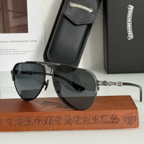 Wholesale Chrome Hearts AAA Quality Sunglasses #1451627 $76.00 USD, Wholesale Quality Replica Chrome Hearts AAA Quality Sunglasses