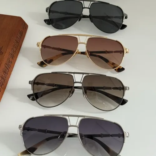 Replica Chrome Hearts AAA Quality Sunglasses #1451627 $76.00 USD for Wholesale