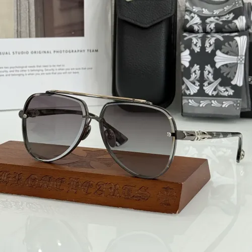 Wholesale Chrome Hearts AAA Quality Sunglasses #1451629 $72.00 USD, Wholesale Quality Replica Chrome Hearts AAA Quality Sunglasses