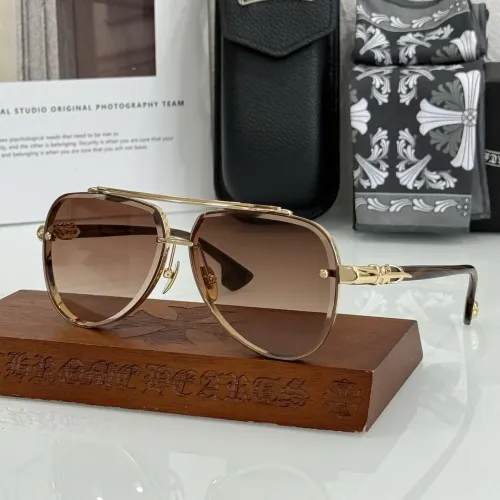 Wholesale Chrome Hearts AAA Quality Sunglasses #1451631 $72.00 USD, Wholesale Quality Replica Chrome Hearts AAA Quality Sunglasses