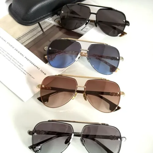 Replica Chrome Hearts AAA Quality Sunglasses #1451631 $72.00 USD for Wholesale
