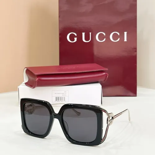 Wholesale Gucci AAA Quality Sunglasses #1451641 $60.00 USD, Wholesale Quality Replica Gucci AAA Quality Sunglasses