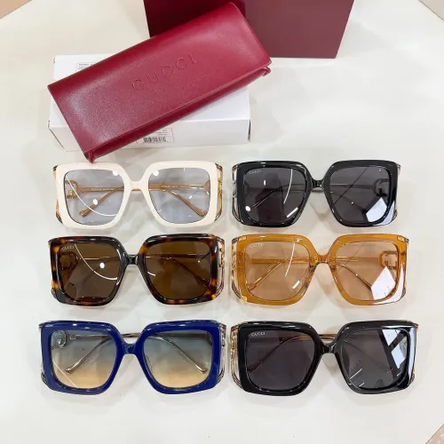 Replica Gucci AAA Quality Sunglasses #1451642 $60.00 USD for Wholesale