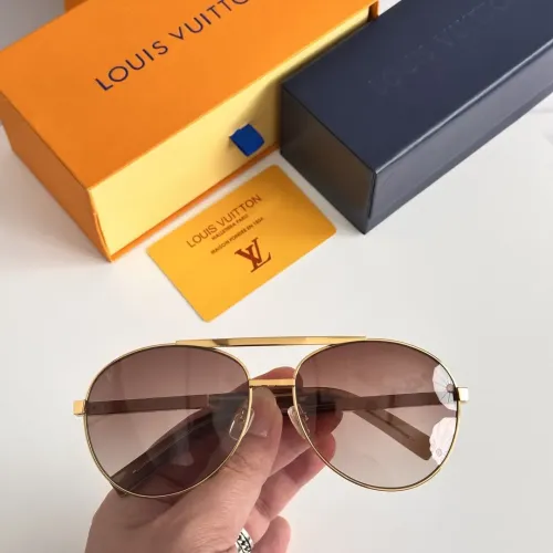 Wholesale Louis Vuitton AAA Quality Sunglasses #1451666 $52.00 USD, Wholesale Quality Replica Louis Vuitton AAA Quality Sunglasses