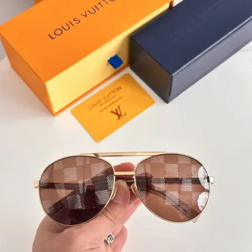 Wholesale Louis Vuitton AAA Quality Sunglasses #1451667 $52.00 USD, Wholesale Quality Replica Louis Vuitton AAA Quality Sunglasses