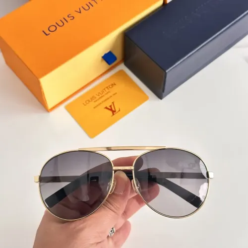 Wholesale Louis Vuitton AAA Quality Sunglasses #1451669 $52.00 USD, Wholesale Quality Replica Louis Vuitton AAA Quality Sunglasses