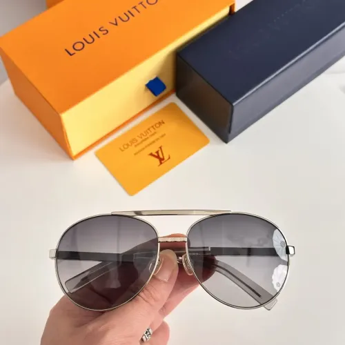 Wholesale Louis Vuitton AAA Quality Sunglasses #1451670 $52.00 USD, Wholesale Quality Replica Louis Vuitton AAA Quality Sunglasses