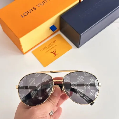 Wholesale Louis Vuitton AAA Quality Sunglasses #1451671 $52.00 USD, Wholesale Quality Replica Louis Vuitton AAA Quality Sunglasses