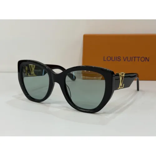 Wholesale Louis Vuitton AAA Quality Sunglasses #1451674 $60.00 USD, Wholesale Quality Replica Louis Vuitton AAA Quality Sunglasses