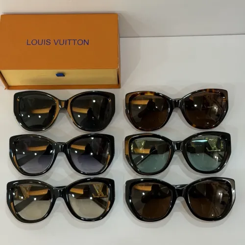 Replica Louis Vuitton AAA Quality Sunglasses #1451675 $60.00 USD for Wholesale