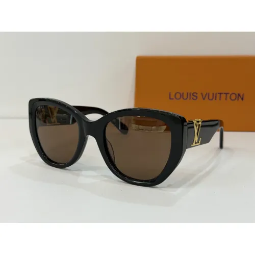 Wholesale Louis Vuitton AAA Quality Sunglasses #1451676 $60.00 USD, Wholesale Quality Replica Louis Vuitton AAA Quality Sunglasses