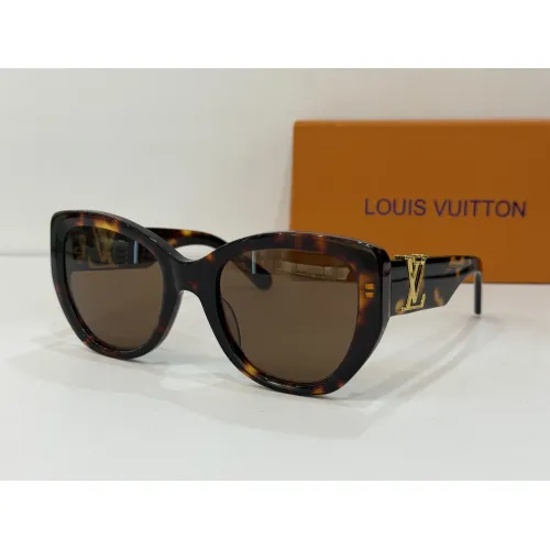 Wholesale Louis Vuitton AAA Quality Sunglasses #1451677 $60.00 USD, Wholesale Quality Replica Louis Vuitton AAA Quality Sunglasses