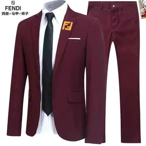 Wholesale Fendi Tracksuits Long Sleeved For Men #1451787 $92.00 USD, Wholesale Quality Replica Fendi Tracksuits
