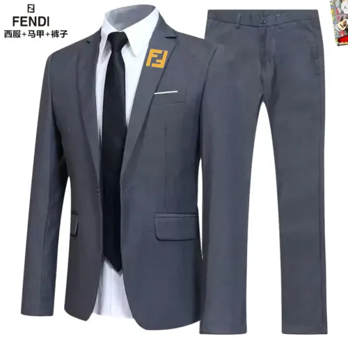 Wholesale Fendi Tracksuits Long Sleeved For Men #1451788 $92.00 USD, Wholesale Quality Replica Fendi Tracksuits