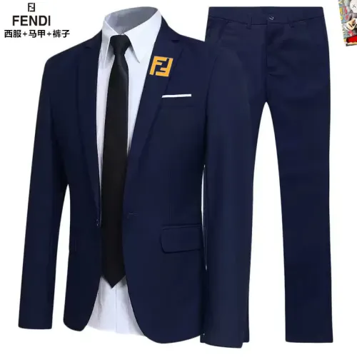 Wholesale Fendi Tracksuits Long Sleeved For Men #1451789 $92.00 USD, Wholesale Quality Replica Fendi Tracksuits