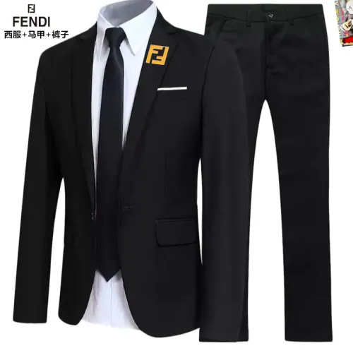 Wholesale Fendi Tracksuits Long Sleeved For Men #1451790 $92.00 USD, Wholesale Quality Replica Fendi Tracksuits