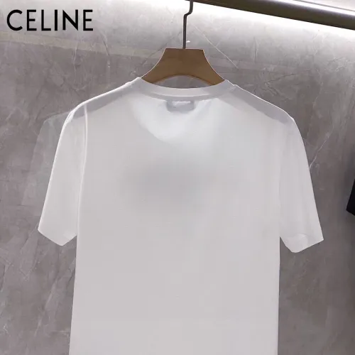 Replica Celine T-Shirts Short Sleeved For Unisex #1451809 $25.00 USD for Wholesale