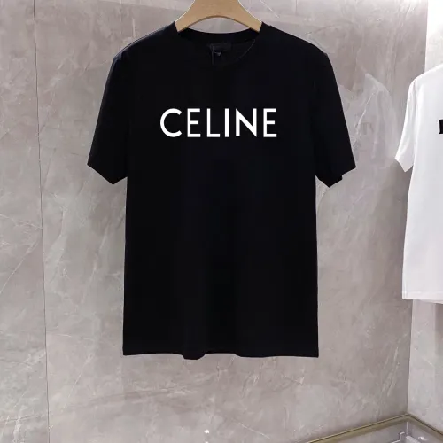 Wholesale Celine T-Shirts Short Sleeved For Unisex #1451810 $25.00 USD, Wholesale Quality Replica Celine T-Shirts