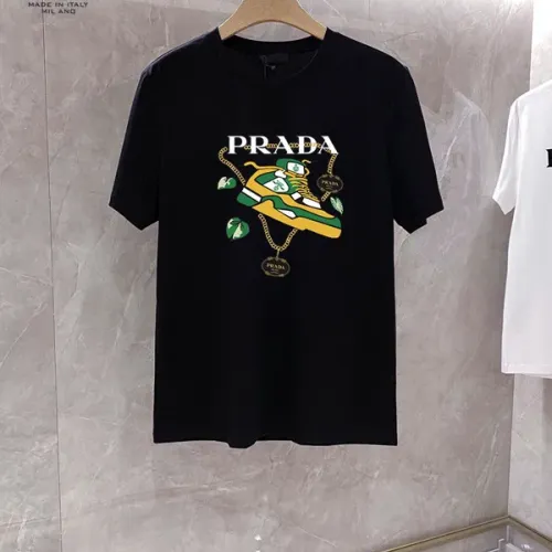 Wholesale Prada T-Shirts Short Sleeved For Unisex #1451814 $25.00 USD, Wholesale Quality Replica Prada T-Shirts