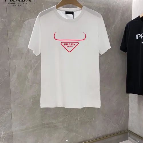 Wholesale Prada T-Shirts Short Sleeved For Unisex #1451831 $25.00 USD, Wholesale Quality Replica Prada T-Shirts
