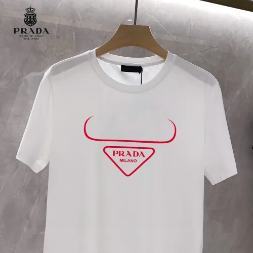 Replica Prada T-Shirts Short Sleeved For Unisex #1451831 $25.00 USD for Wholesale