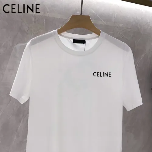 Replica Celine T-Shirts Short Sleeved For Unisex #1451835 $25.00 USD for Wholesale