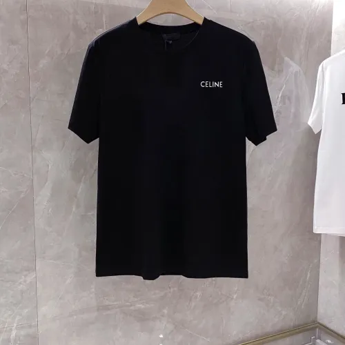Wholesale Celine T-Shirts Short Sleeved For Unisex #1451836 $25.00 USD, Wholesale Quality Replica Celine T-Shirts