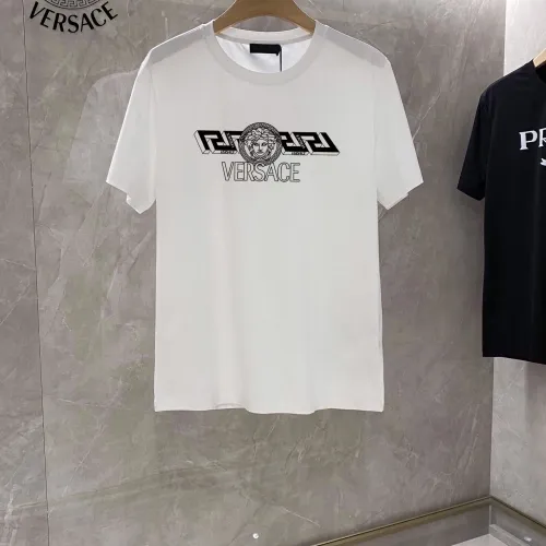 Wholesale Versace T-Shirts Short Sleeved For Unisex #1451837 $25.00 USD, Wholesale Quality Replica Versace T-Shirts