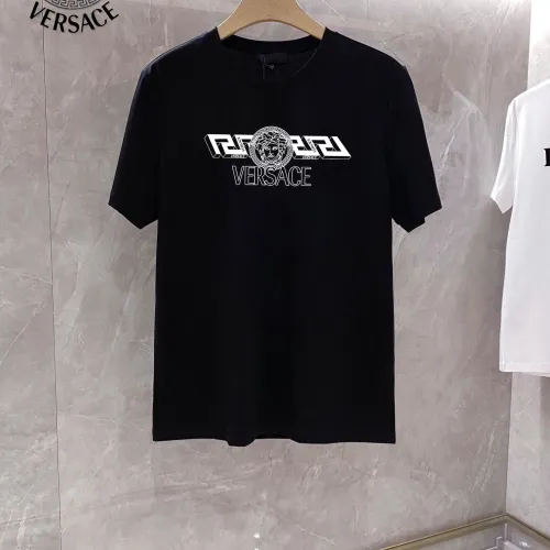 Wholesale Versace T-Shirts Short Sleeved For Unisex #1451838 $25.00 USD, Wholesale Quality Replica Versace T-Shirts