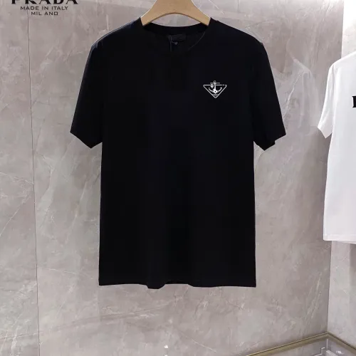 Wholesale Prada T-Shirts Short Sleeved For Unisex #1451842 $25.00 USD, Wholesale Quality Replica Prada T-Shirts