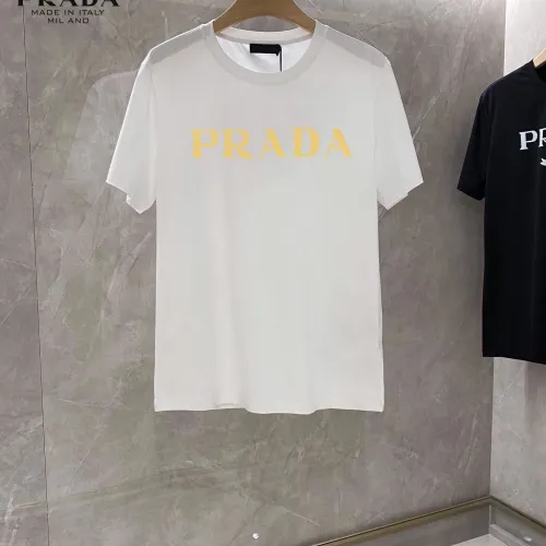 Wholesale Prada T-Shirts Short Sleeved For Unisex #1451843 $25.00 USD, Wholesale Quality Replica Prada T-Shirts